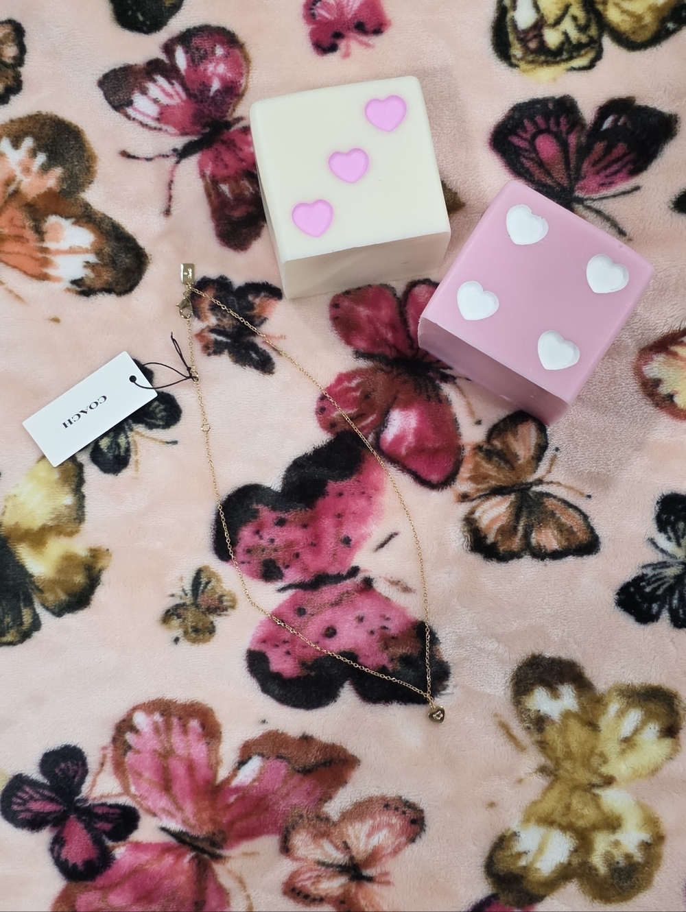 🌻 NEW! Coach Necklace w/ Heart Shaped Pendant 🌻 - Picture 3 of 12